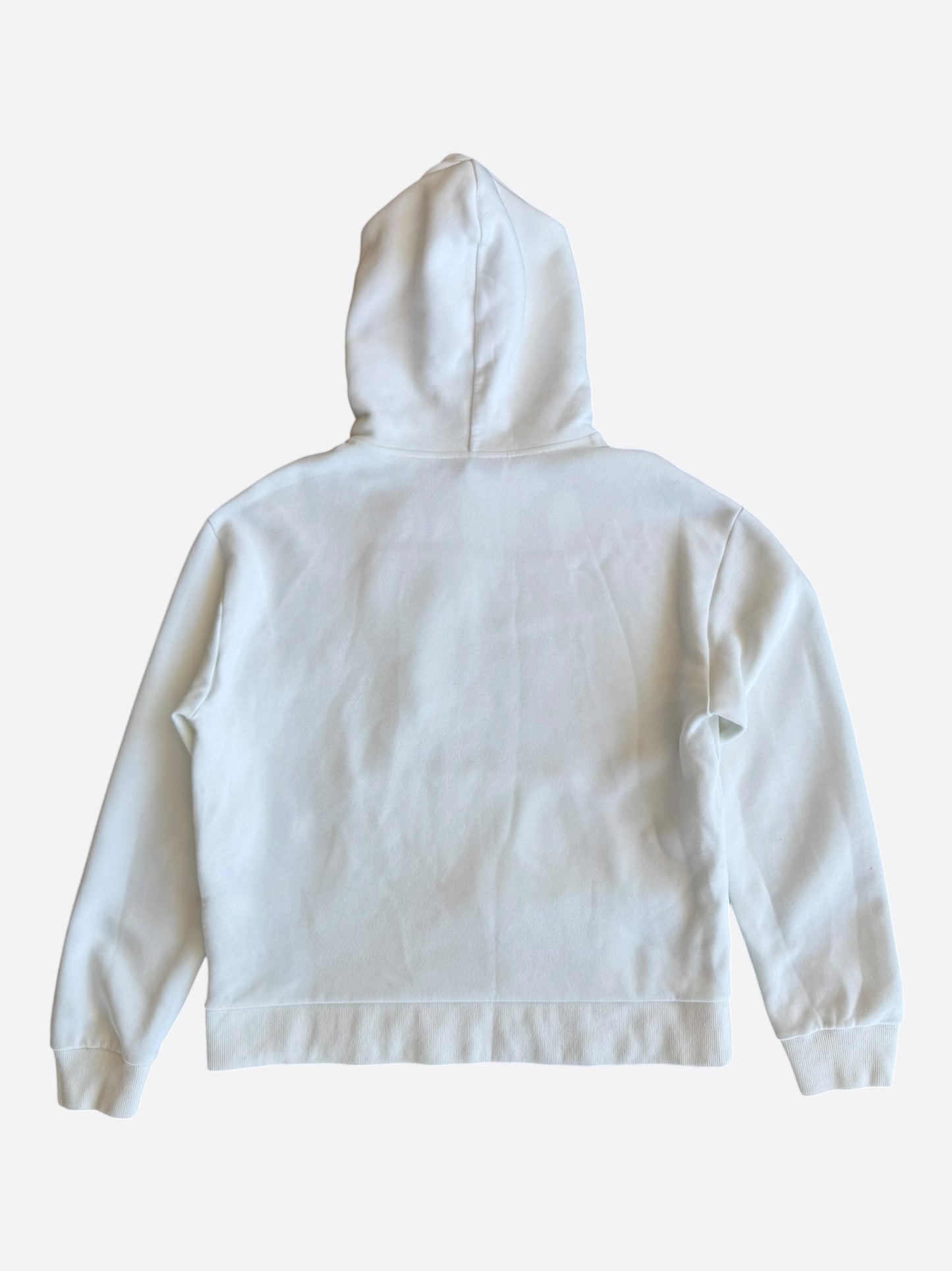 Louis Vuitton White Beaded Hoodie