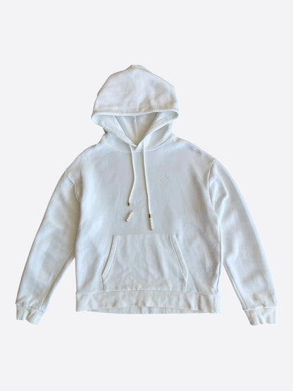Louis Vuitton White Beaded Hoodie