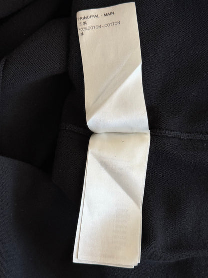 Louis Vuitton Black & White Pin Logo Embroidered T-Shirt