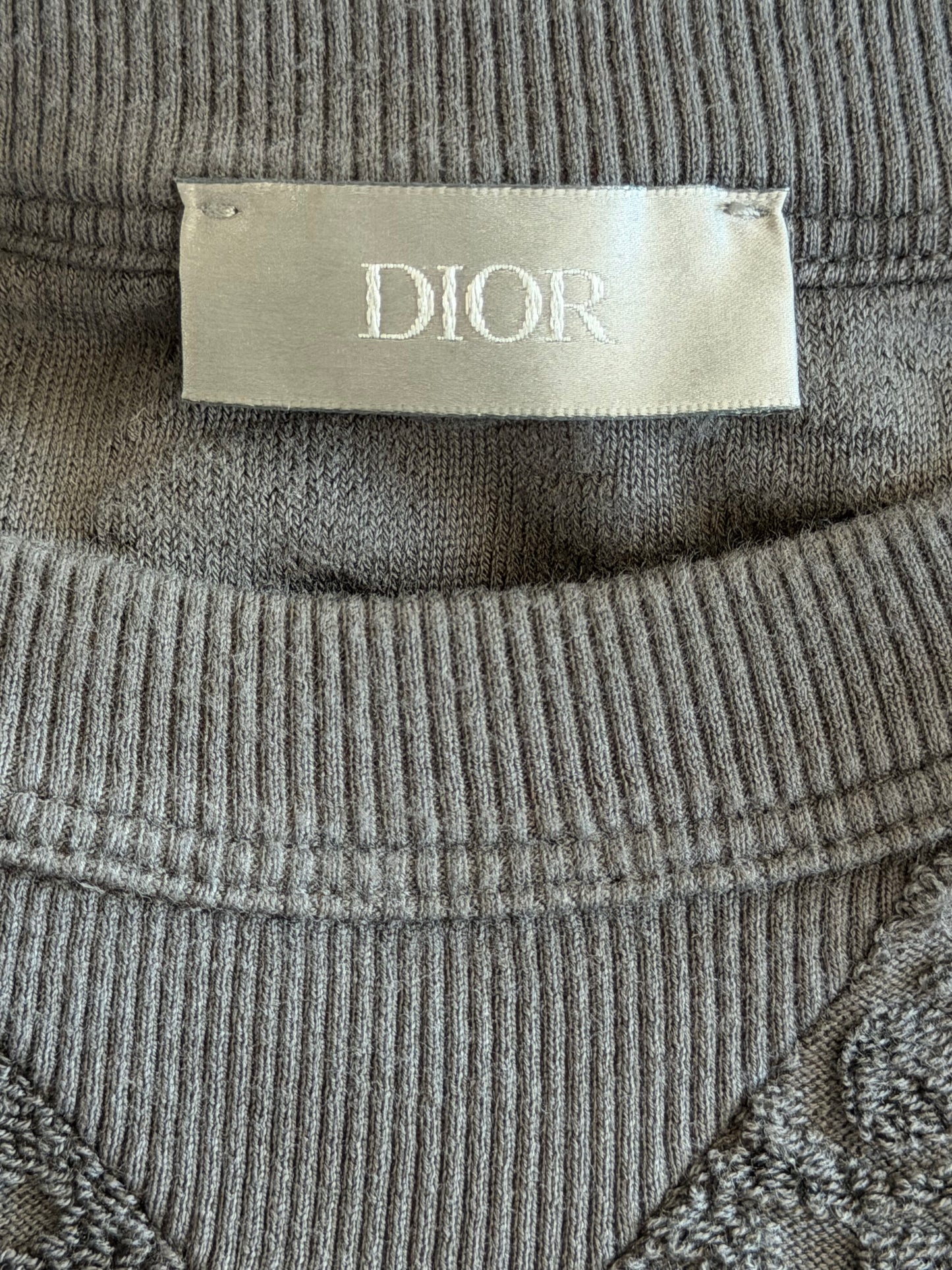 Dior Black Oblique Towel T-Shirt