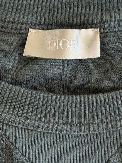 Dior Black Oblique Towel T-Shirt