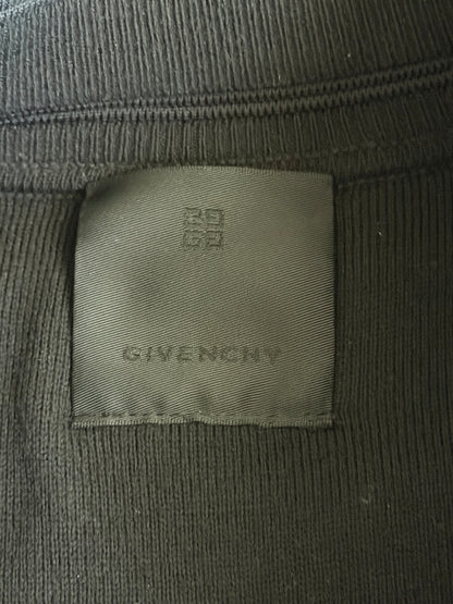Givenchy Black Embroidered Logo Striped Varsity Jacket