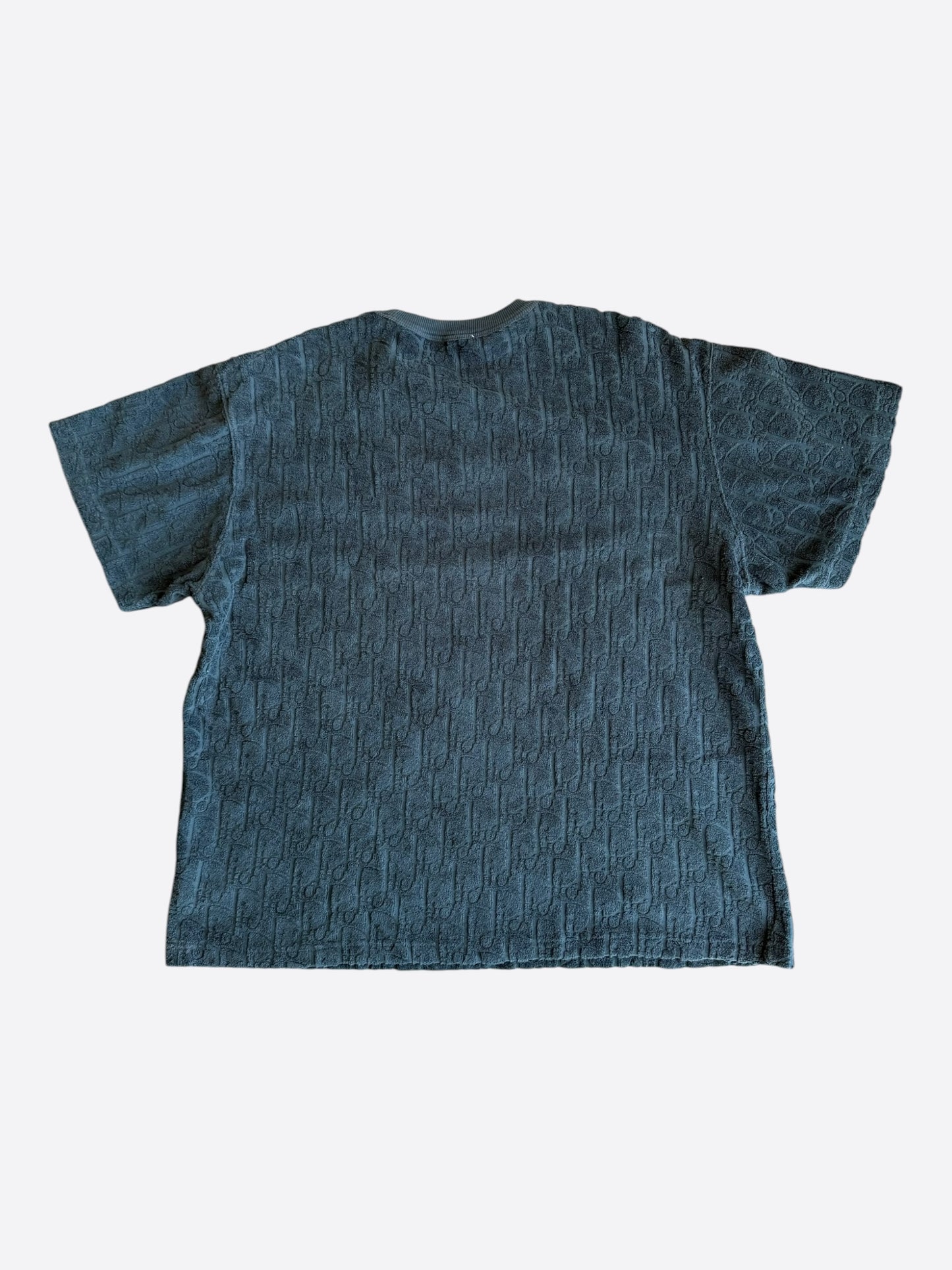 Dior Black Oblique Towel T-Shirt