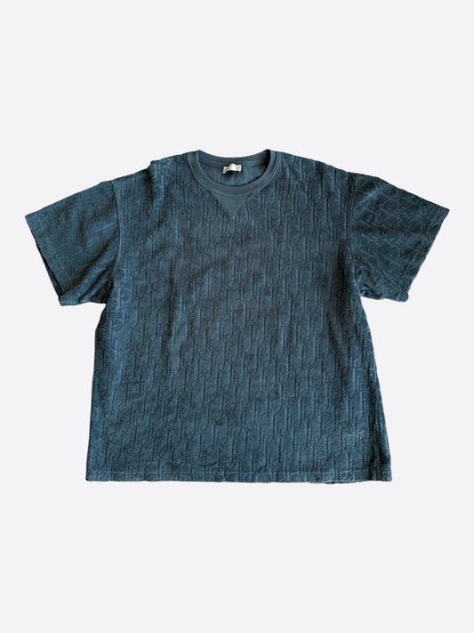 Dior Black Oblique Towel T-Shirt