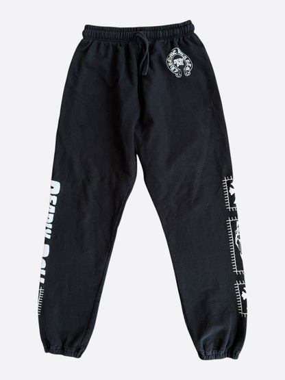 Chrome Hearts Black & White Deadly Doll Sweatpants