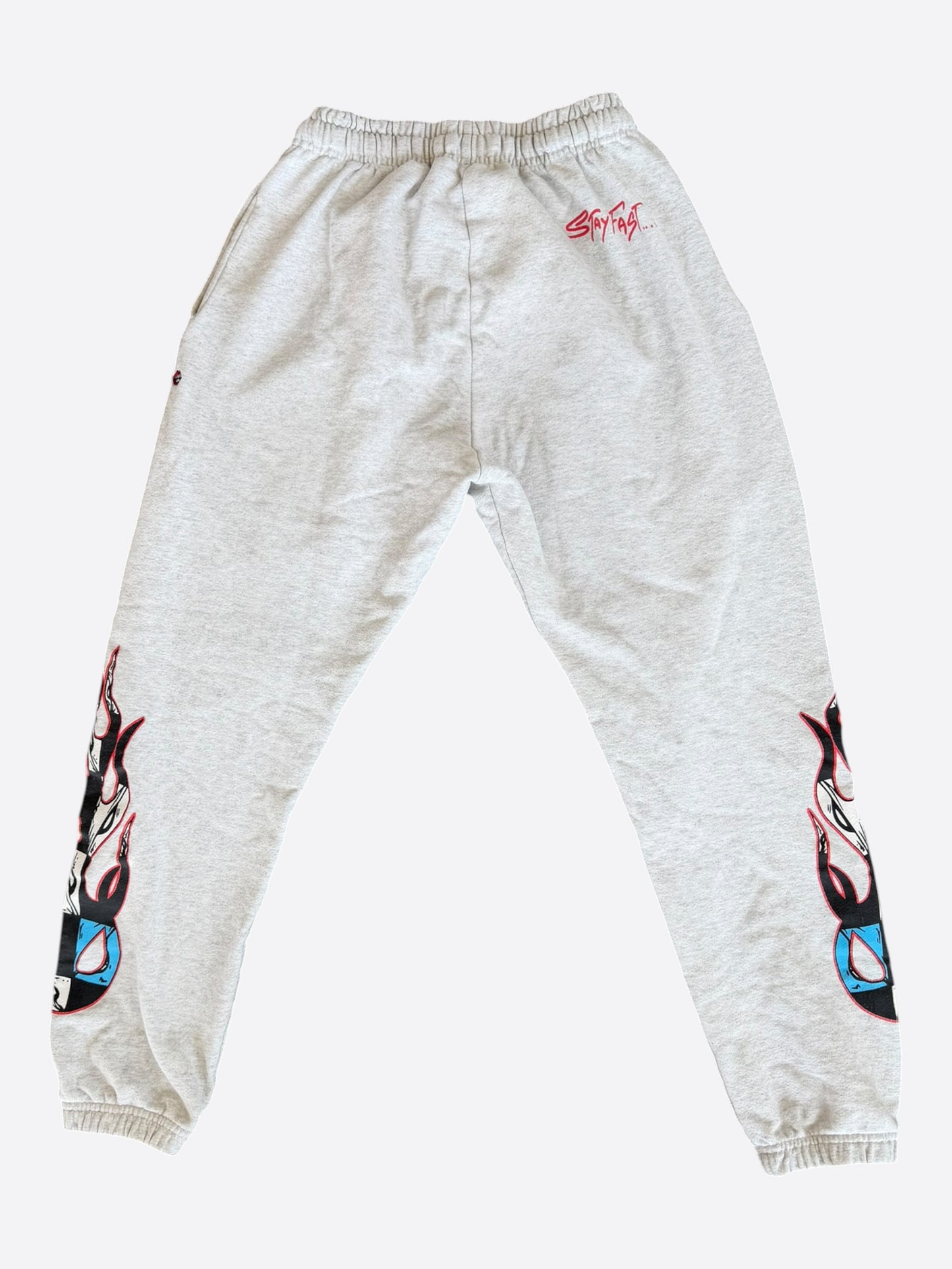 Chrome Hearts Matty Boy Grey Stay Fast Sweatpants
