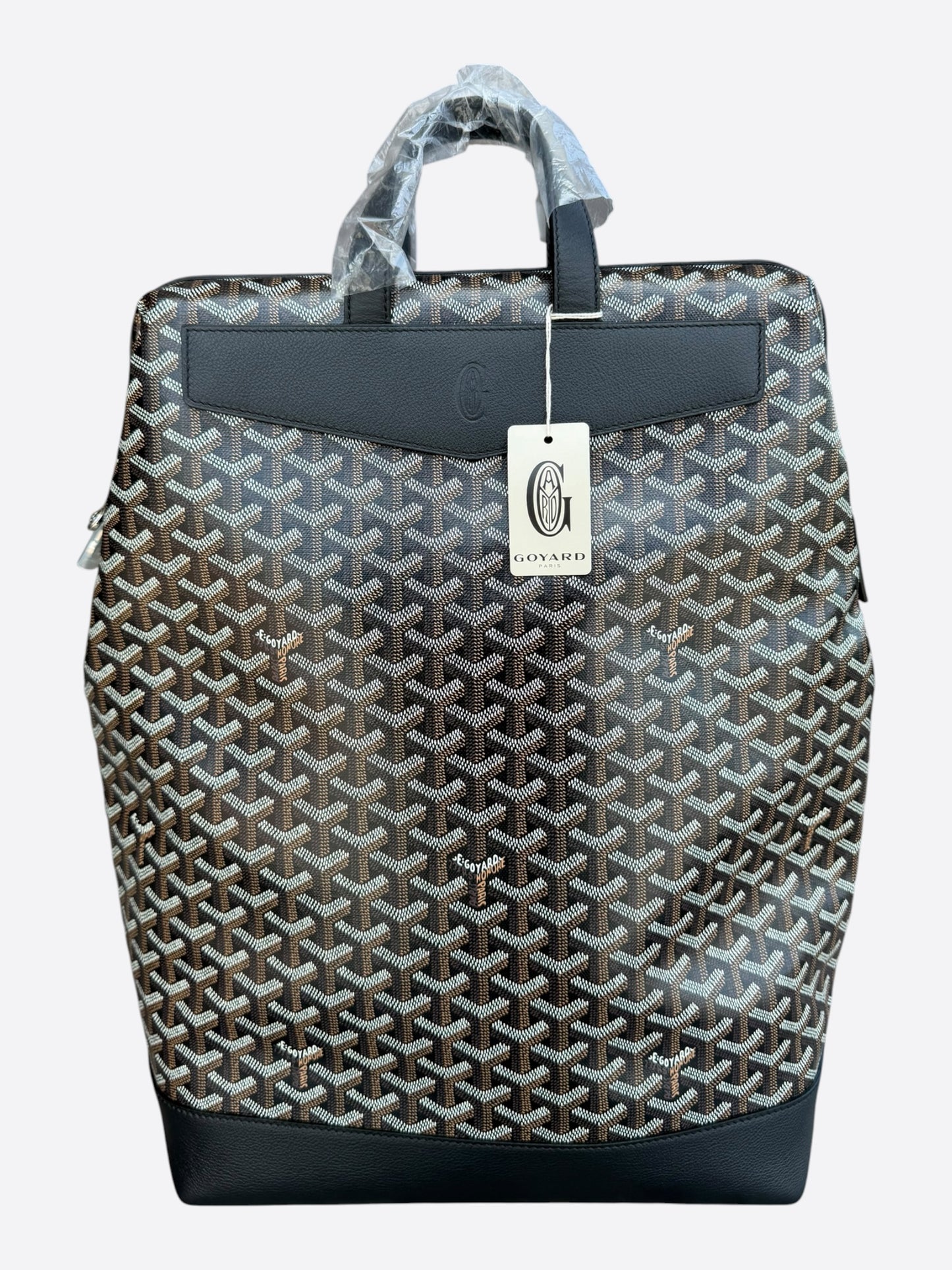 Goyard Black Cisalpin Backpack