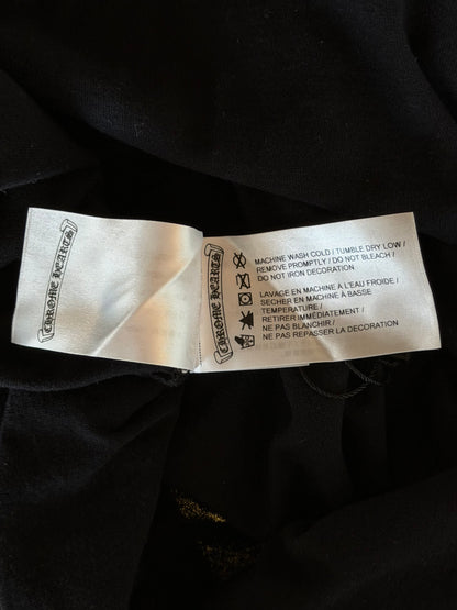 Chrome Hearts Black & Pink Logo T-Shirt
