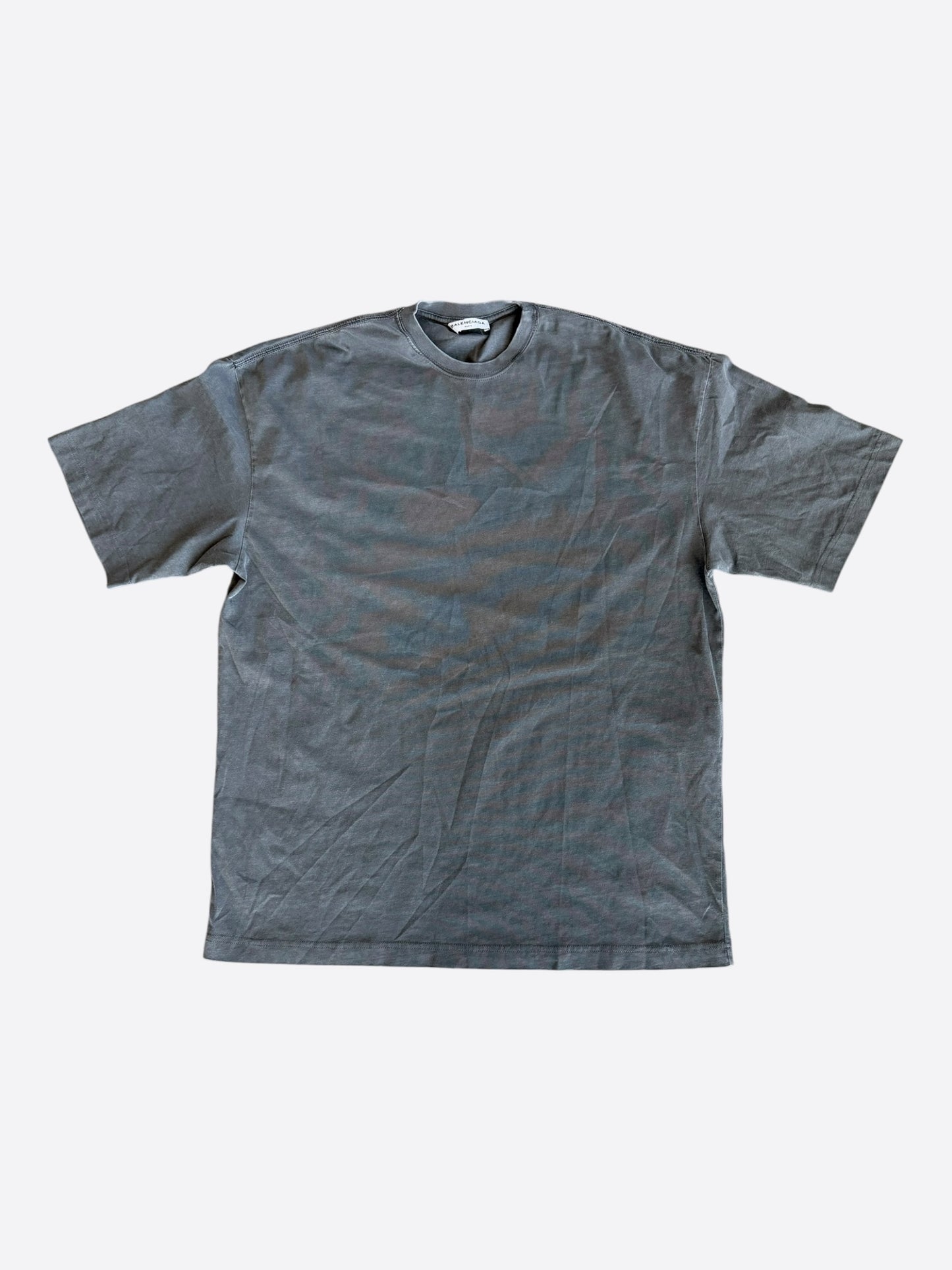 Balenciaga Grey Femme Fatale Logo T-Shirt