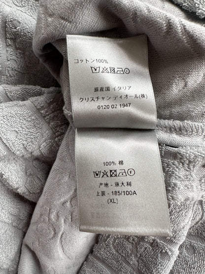 Dior Grey Oblique Towel T-Shirt