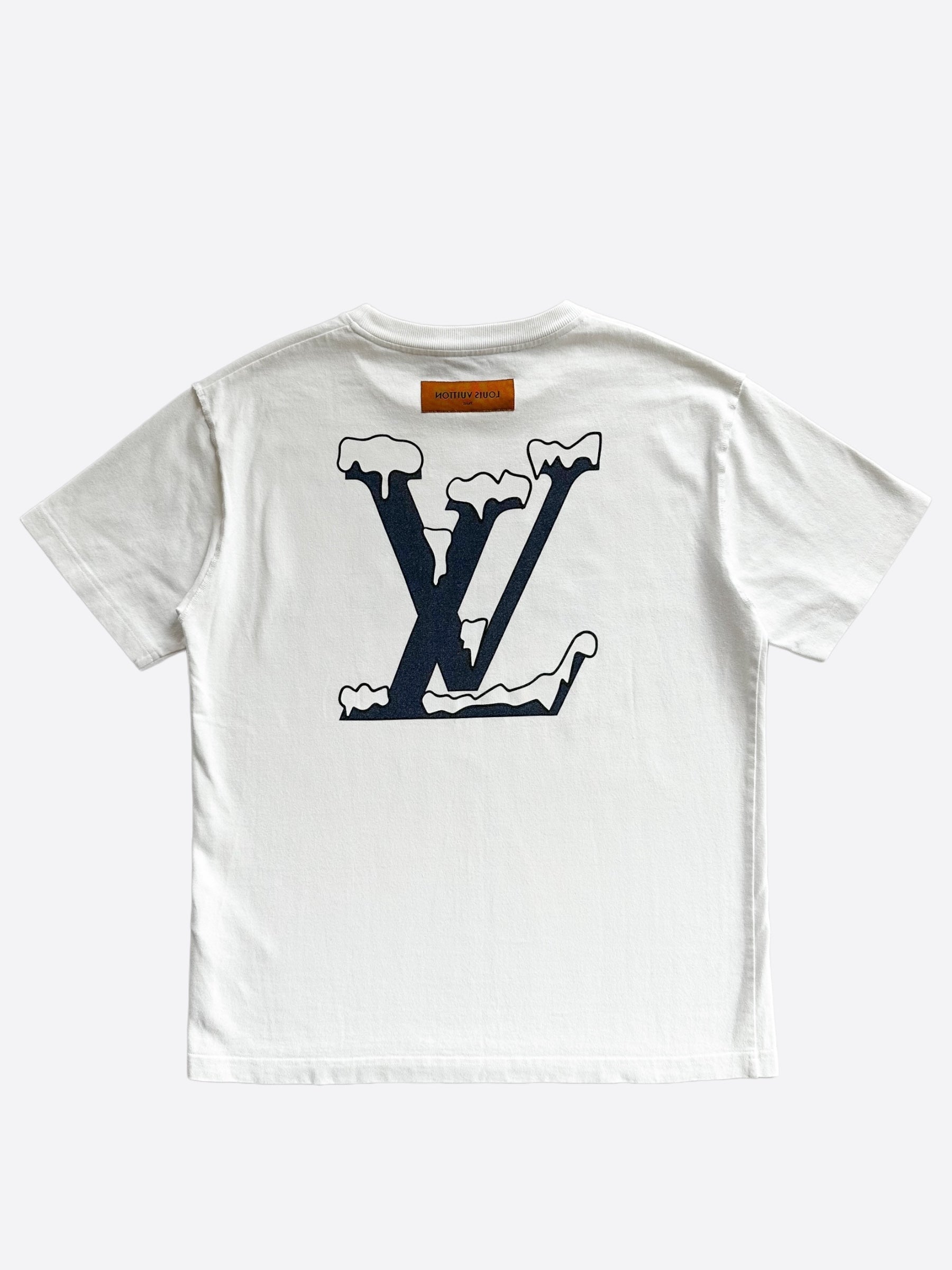 Louis Vuitton White Do A Kickflip T-Shirt