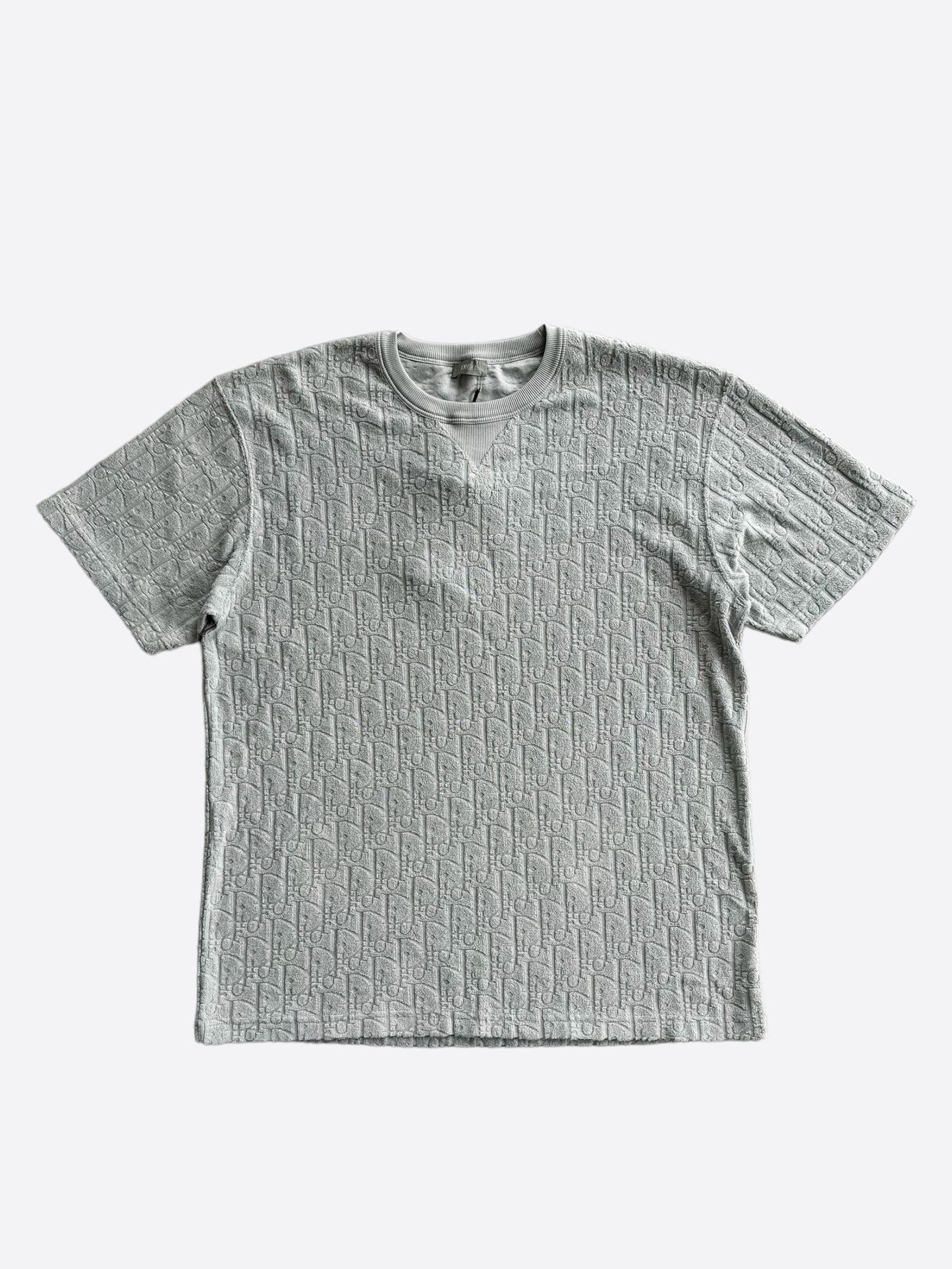 Dior Grey Oblique Towel T-Shirt