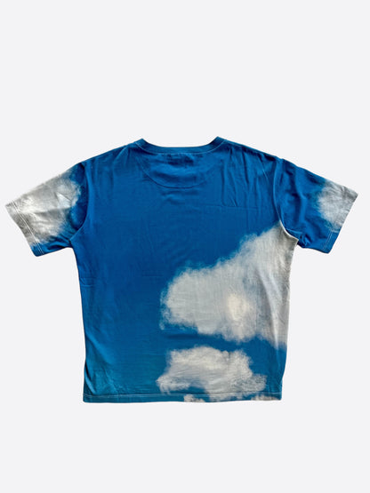 Louis Vuitton Blue & White Cloud Logo T-Shirt