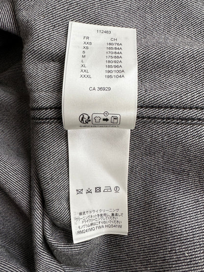 Louis Vuitton Grey Monogram Denim Baseball Jersey