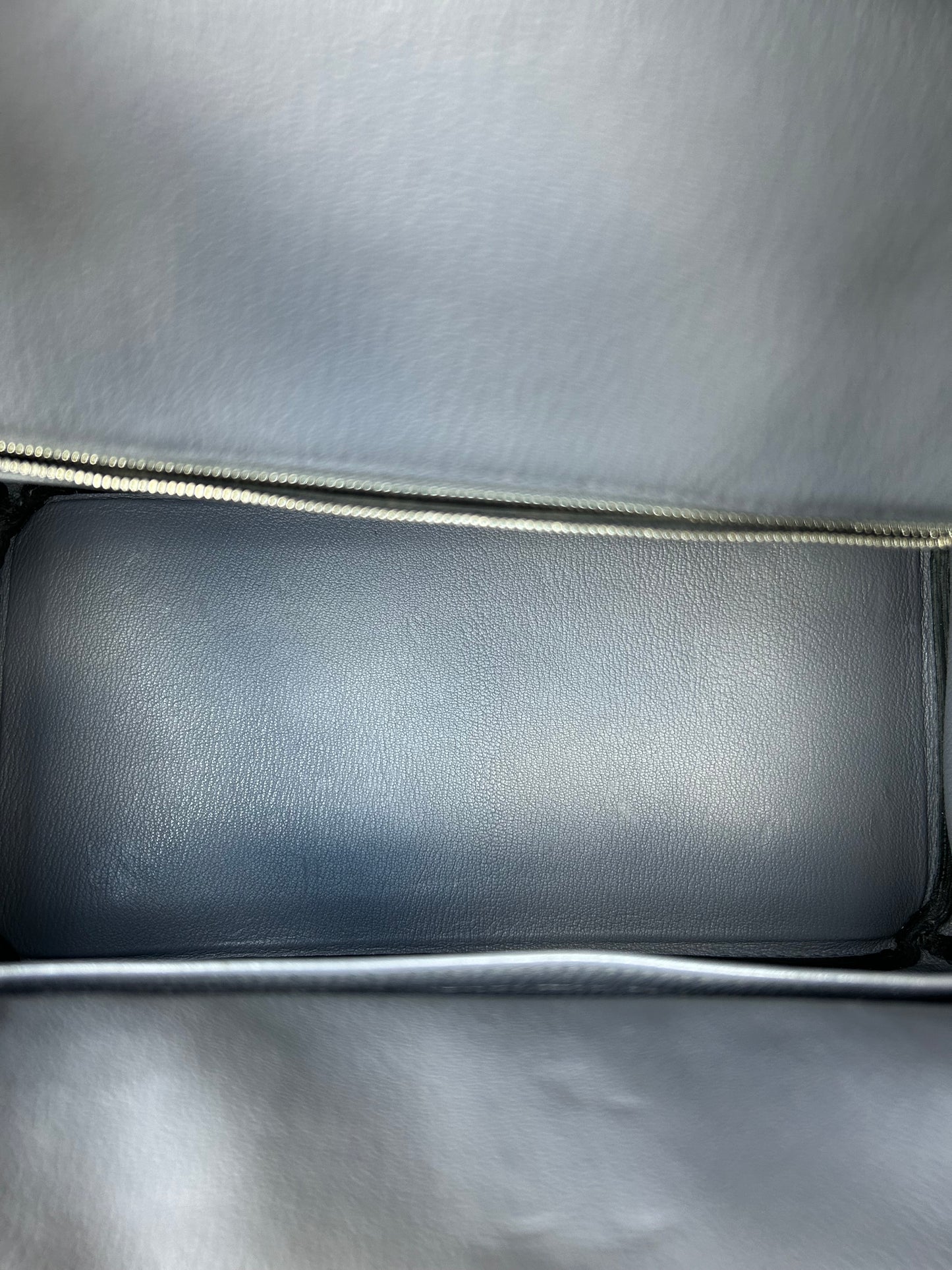 Hermes Gris Ostrich Birkin 30
