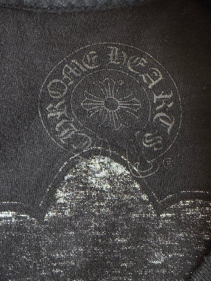 Chrome Hearts Black & White USA Triple Cross Logo T-Shirt
