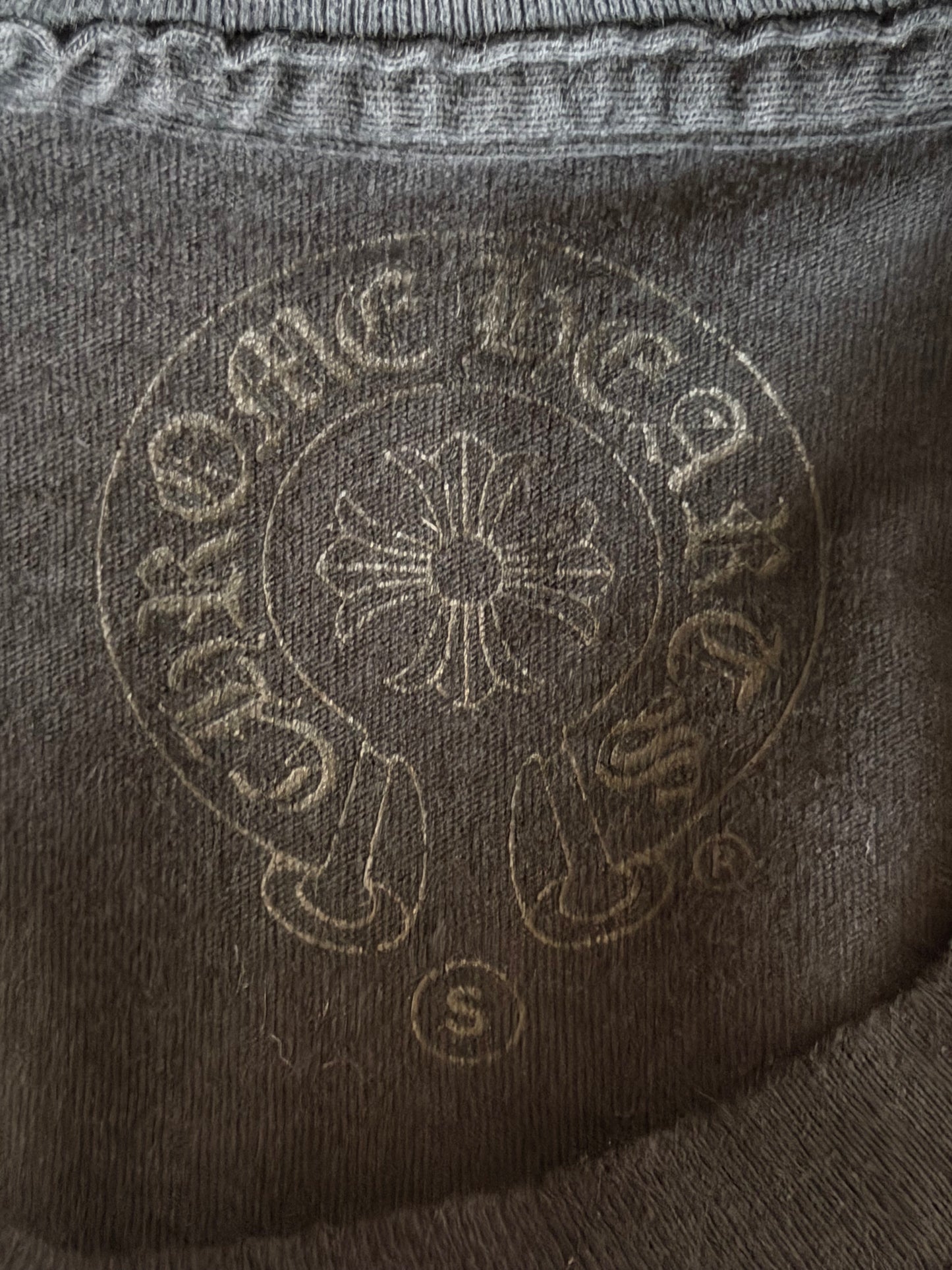 Chrome Hearts Black & White Star Graphic T-Shirt