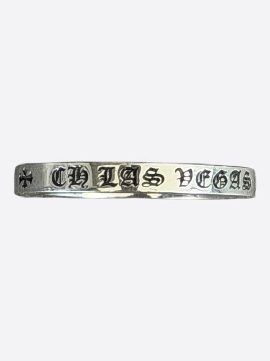 Chrome Hearts Silver Las Vegas Spacer Ring