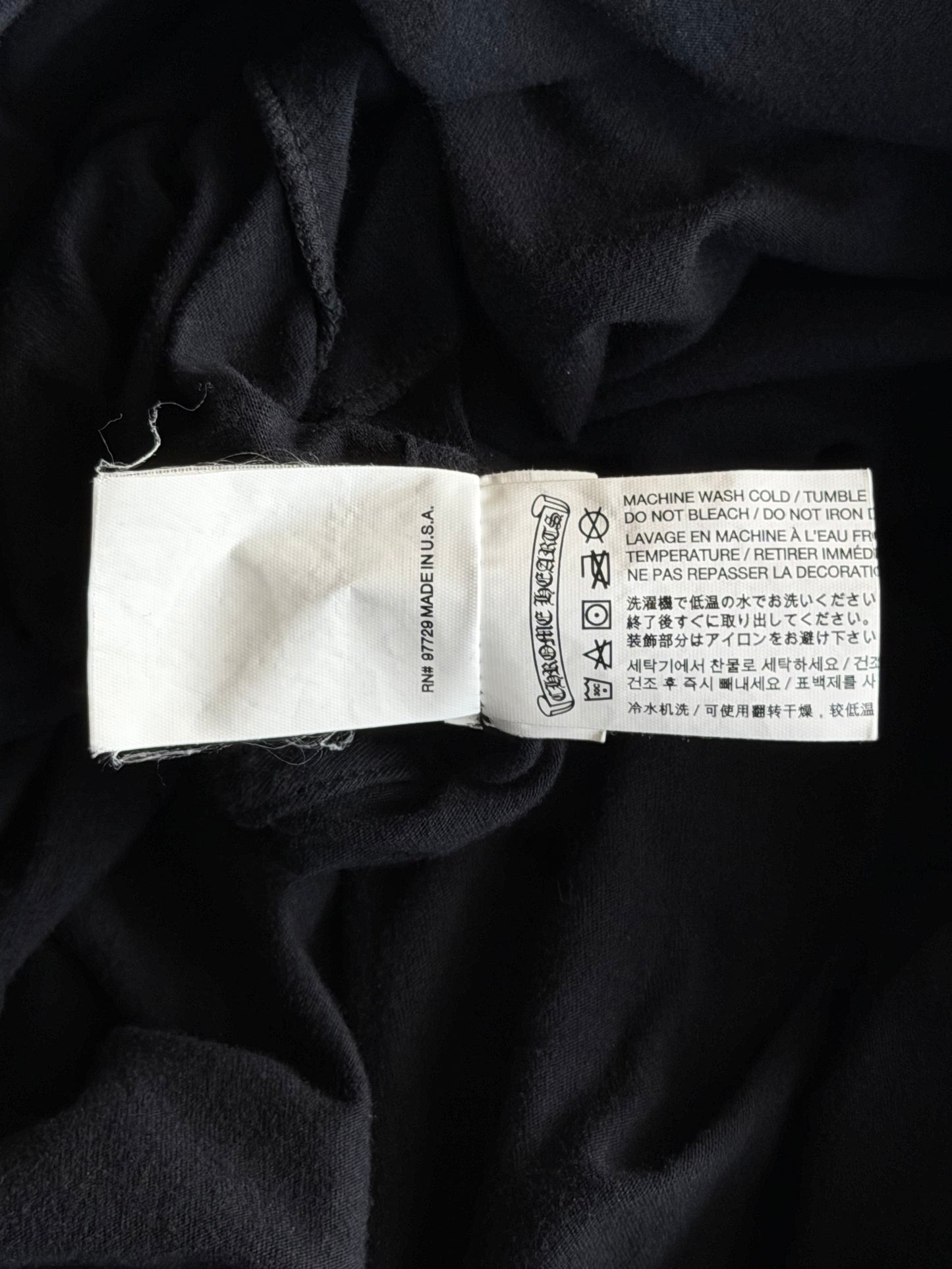 Chrome Hearts Black & Multicolor Foti Graphic T-Shirt