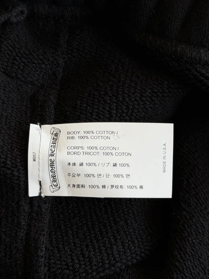 Chrome Hearts Black CH Logo Embroidered Shorts