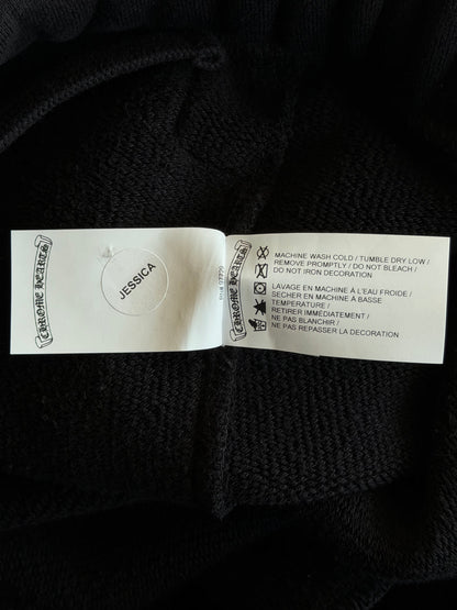 Chrome Hearts Black CH Logo Embroidered Shorts