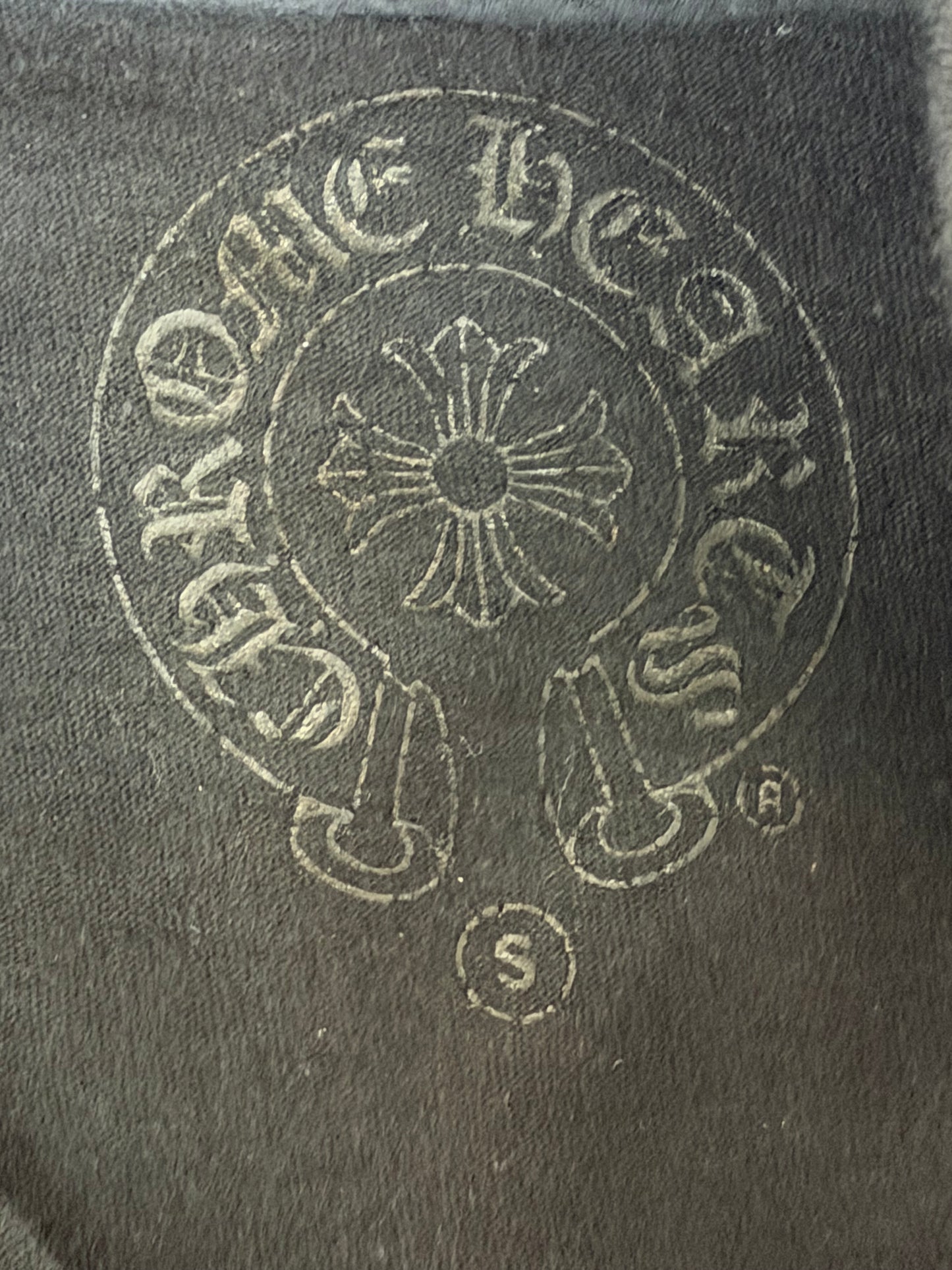 Chrome Hearts Black & White Foti Graphic T-Shirt