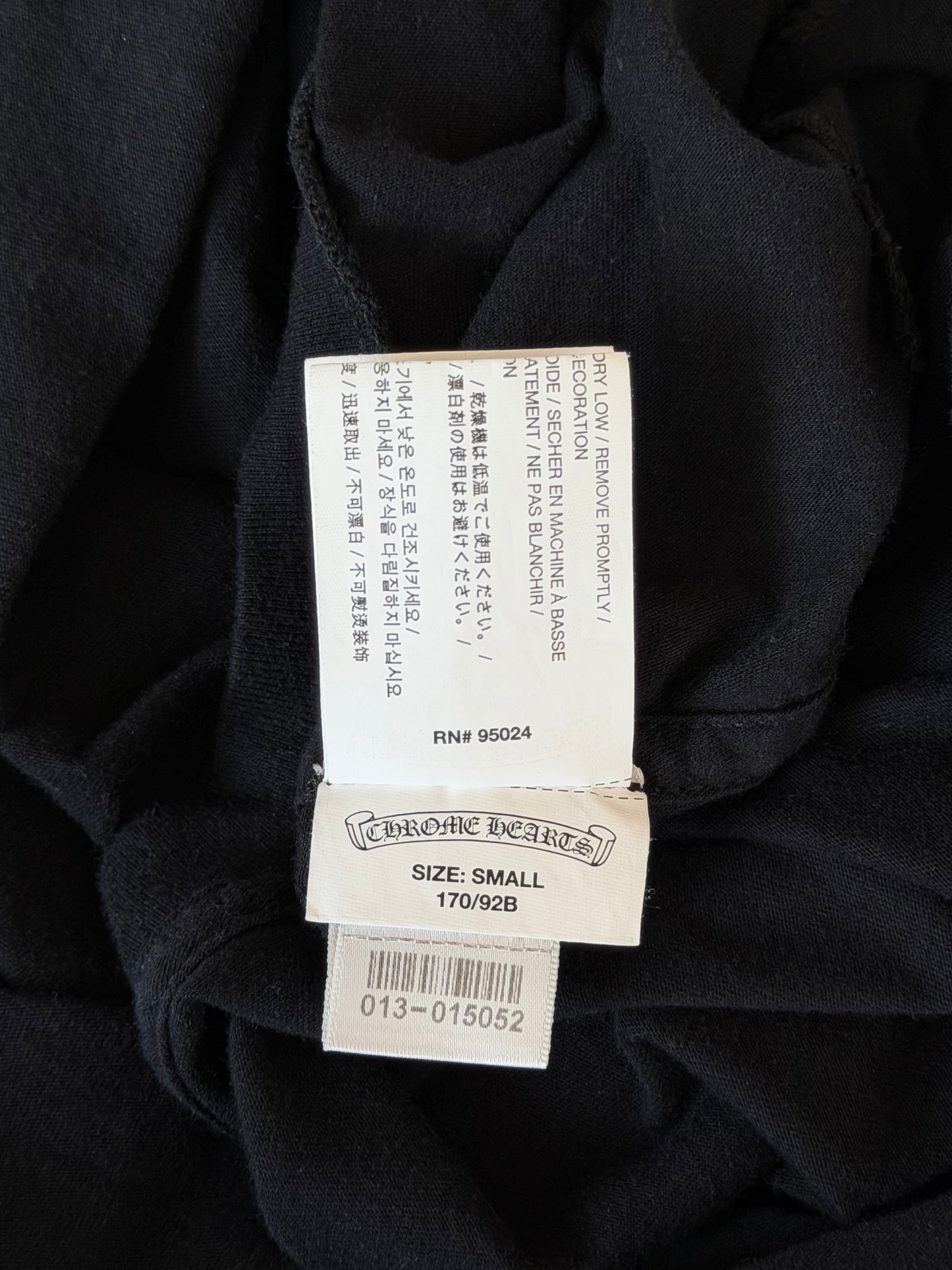 Chrome Hearts Black & White Foti Graphic T-Shirt