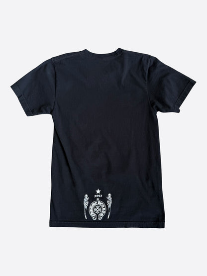 Chrome Hearts Black & White Foti Graphic T-Shirt