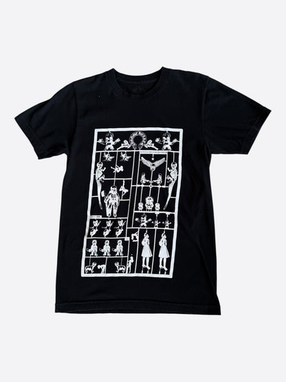 Chrome Hearts Black & White Foti Graphic T-Shirt