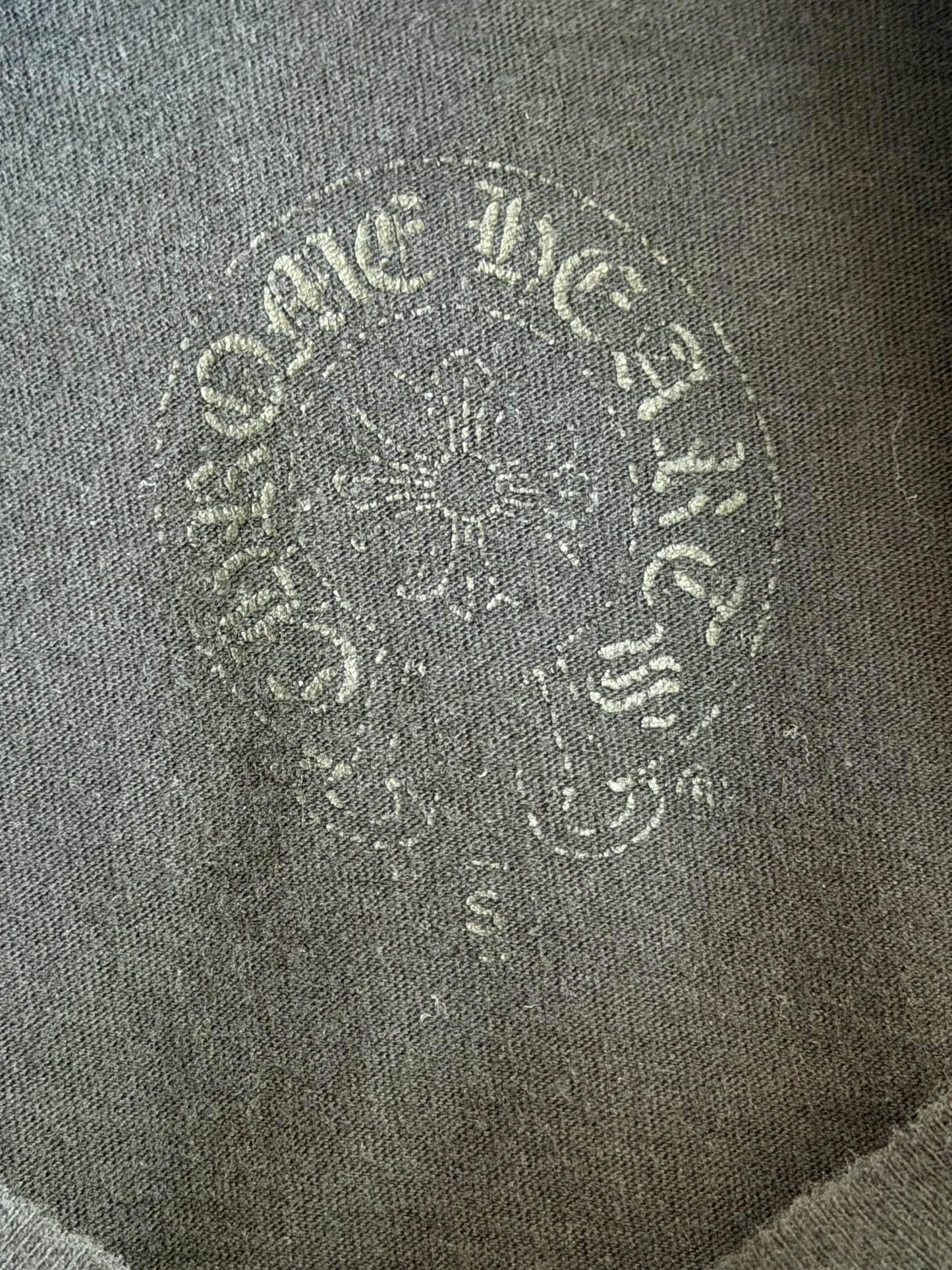 Chrome Hearts Black & Grey Foti Graphic T-Shirt