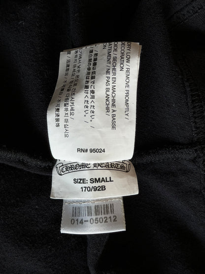 Chrome Hearts Black & Red Cemetery Horseshoe Logo T-Shirt