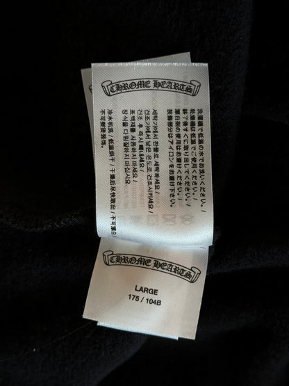 Chrome Hearts Black & Pink Foti Graphic Hoodie