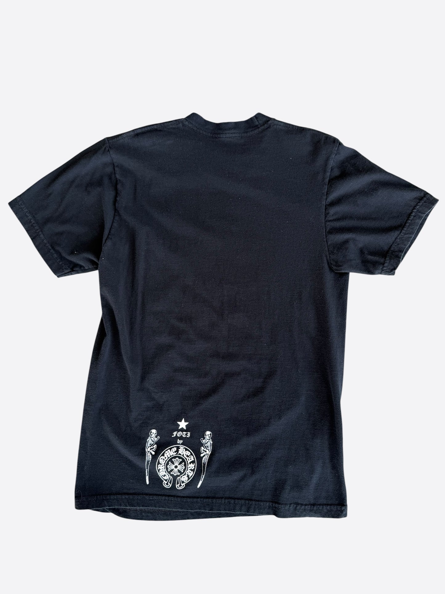 Chrome Hearts Black & Grey Foti Graphic T-Shirt