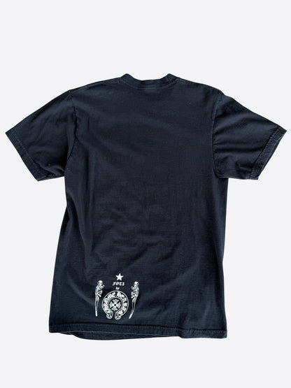 Chrome Hearts Black & Grey Foti Graphic T-Shirt