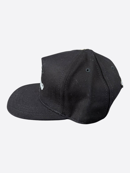 Chrome Hearts Black & White Fleur Logo Hat