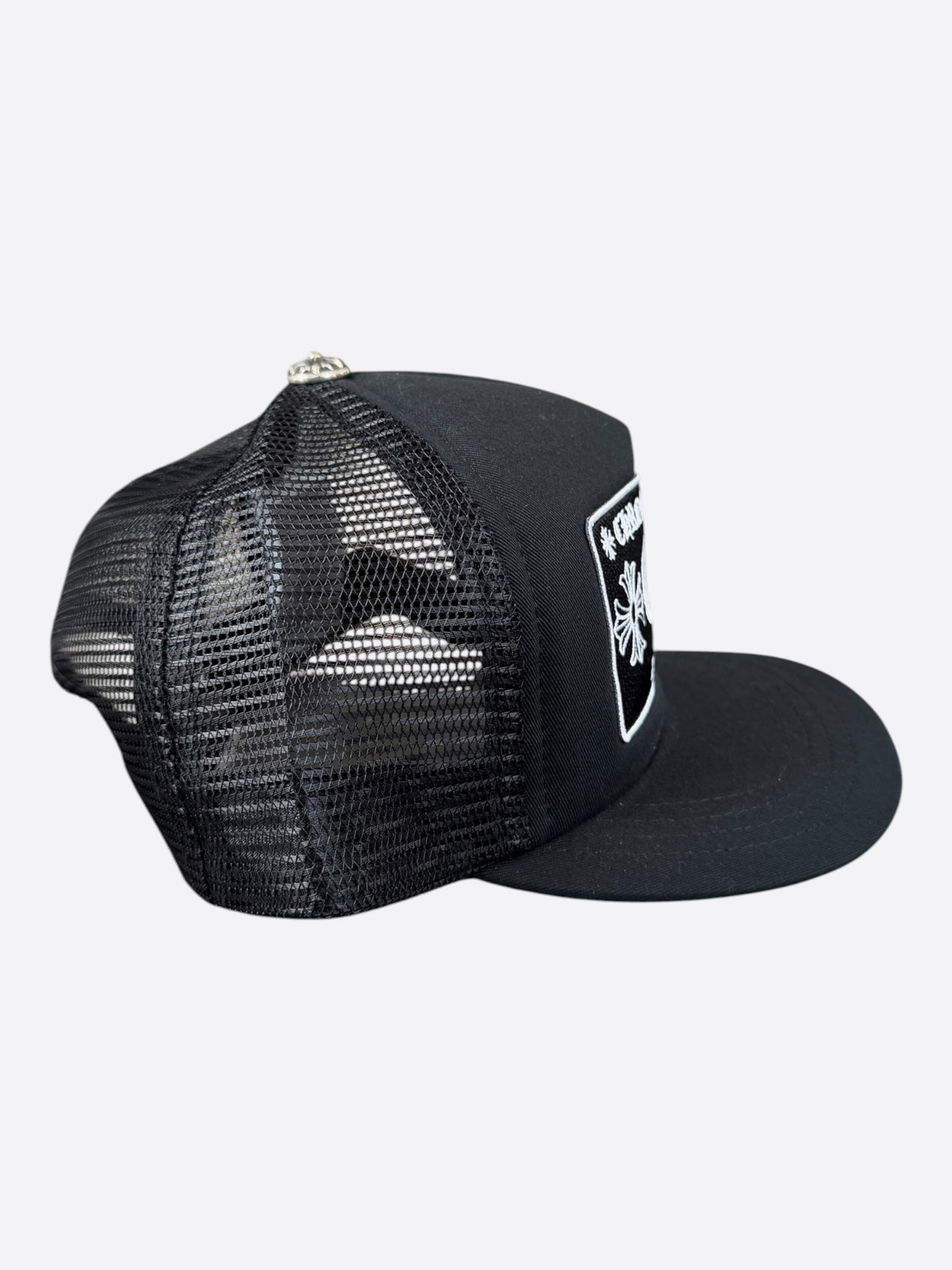 Chrome Hearts Black & White Las Vegas Trucker Hat