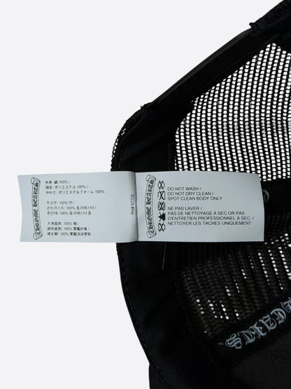Chrome Hearts Black & White Las Vegas Trucker Hat