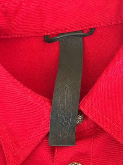Chrome Hearts Matty Boy Red Work Dog Jacket