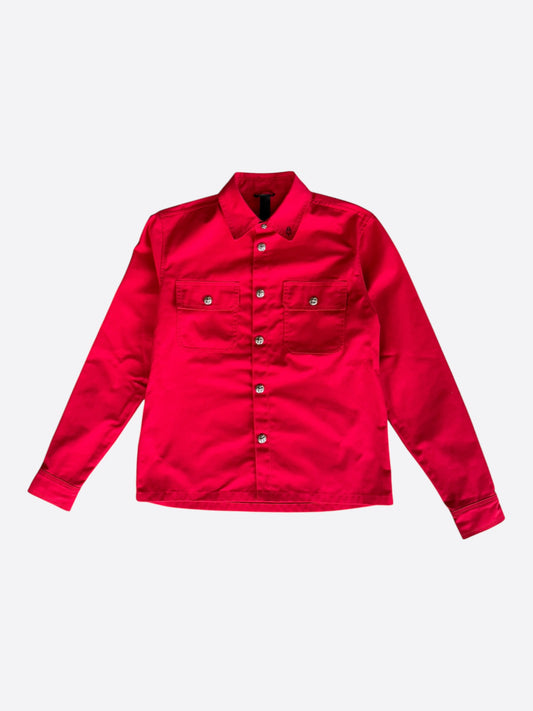 Chrome Hearts Matty Boy Red Work Dog Jacket