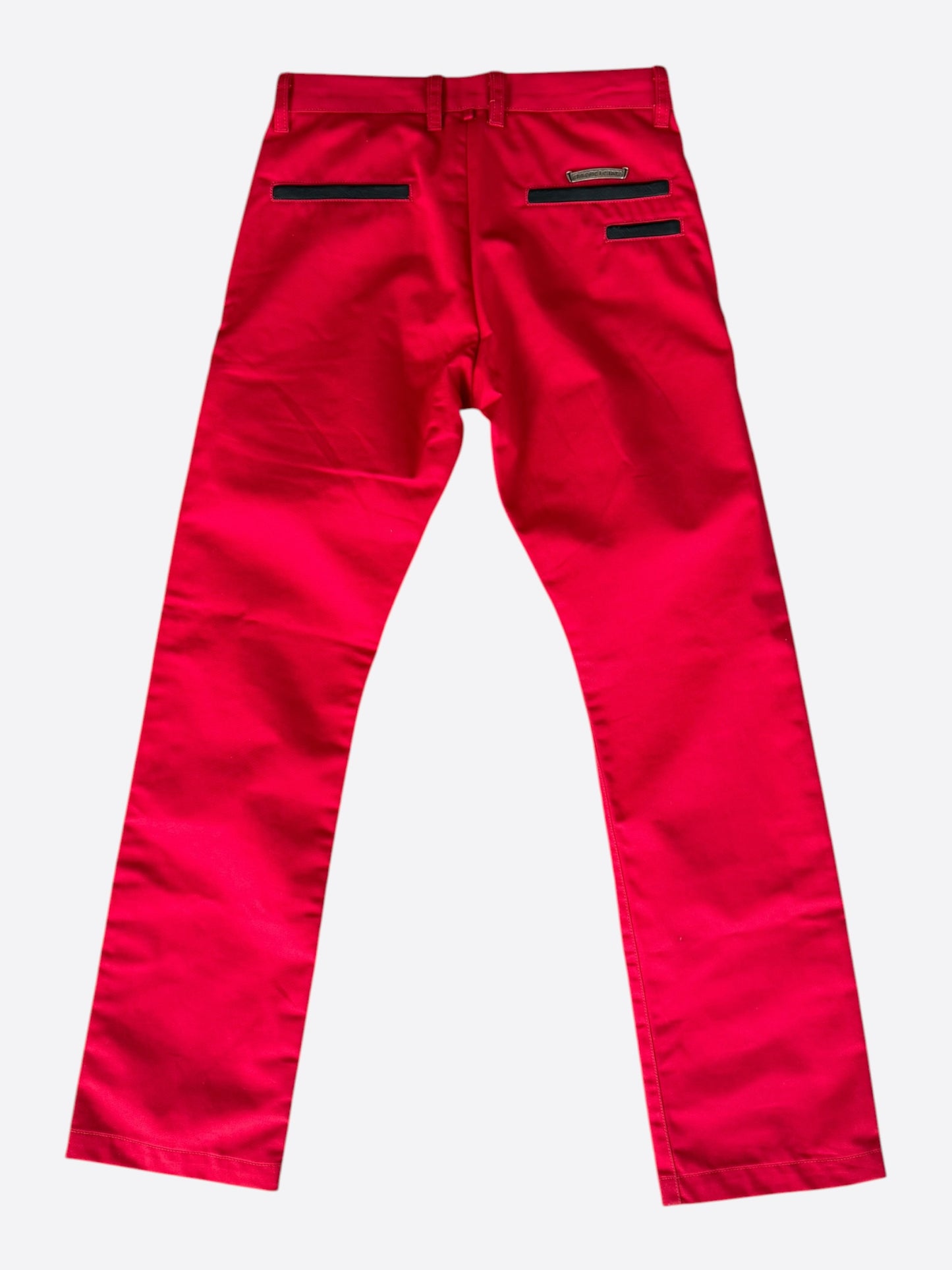 Chrome Hearts Red Chino Pants