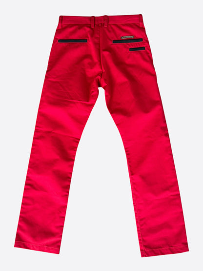 Chrome Hearts Red Chino Pants