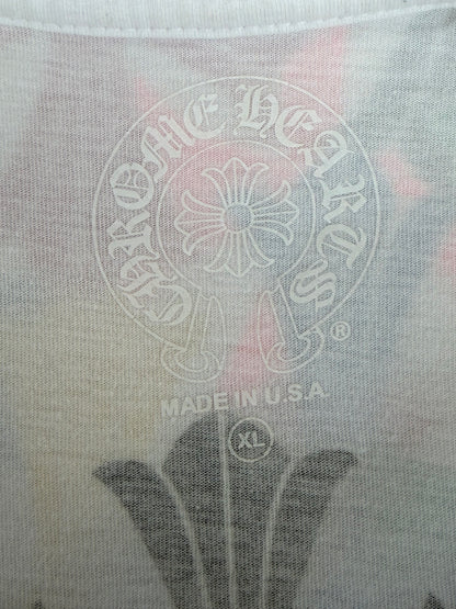 Chrome Hearts White Multicolor Cross T-Shirt