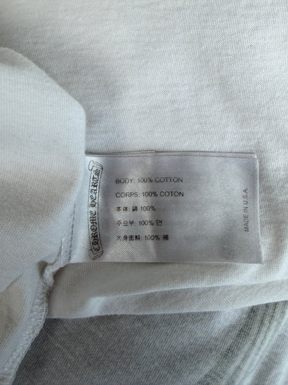 Chrome Hearts White Multicolor Cross T-Shirt