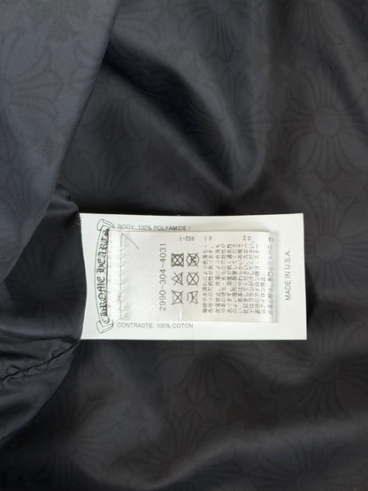 Chrome Hearts Matty Boy Black Cross Jacquard Chomper Quilted Jacket
