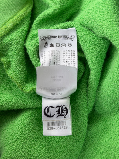 Chrome Hearts Green Sex Records Logo Hoodie