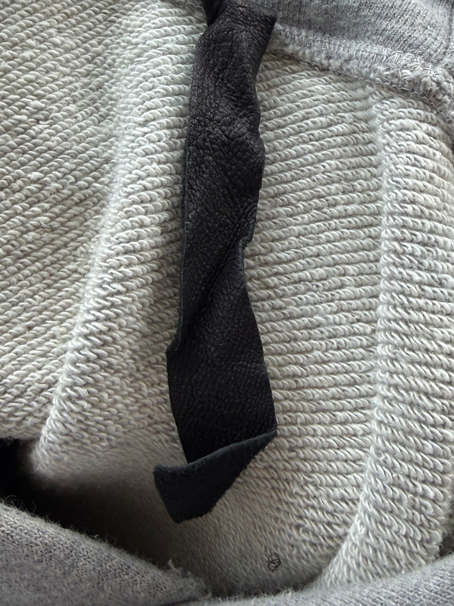 Chrome Hearts Grey & Black Cross Patch Hoodie