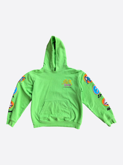 Chrome Hearts Green Sex Records Logo Hoodie