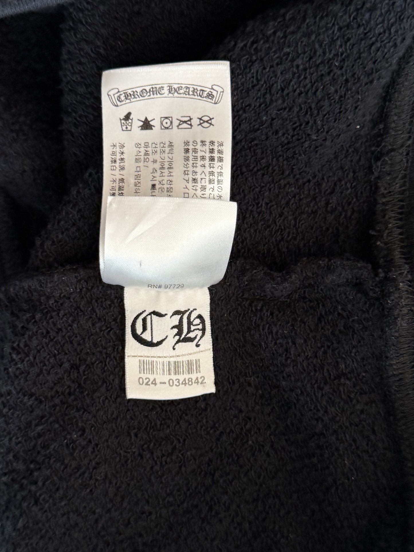 Chrome Hearts Matty Boy Black Chomper Hoodie