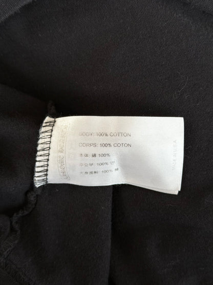 Chrome Hearts Black & Bronze Neck Logo Longsleeve T-Shirt