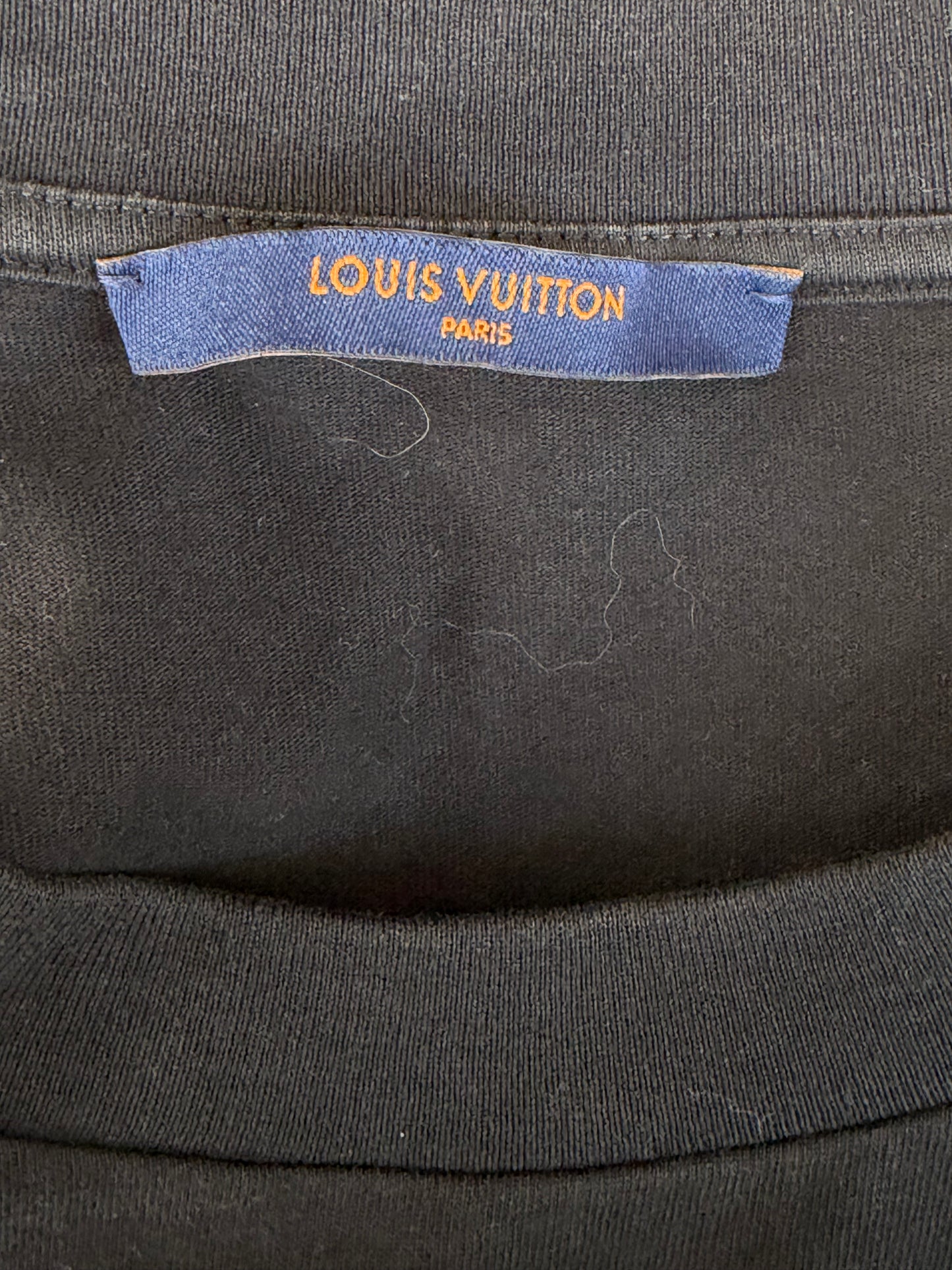 Louis Vuitton Black & White Monogram Gradient T-Shirt